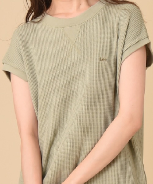 Lee（リー）の「【Lee】THMAL SLEEVELESS TEE（Tシャツ/カットソー・レディース・ホワイト/ブラック/オリーブ・FREE）」の21枚目の写真