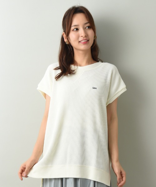 Lee（リー）の「【Lee】THMAL SLEEVELESS TEE（Tシャツ/カットソー・レディース・ホワイト/ブラック/オリーブ・FREE）」の22枚目の写真