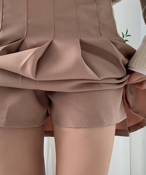 SONA（ソナ）の「SONYUNARA テニススカパン（スカート・レディース・ブラック/ベージュ/ネイビー/ダークグレー/ワインレッド・S/M）」の14枚目の写真