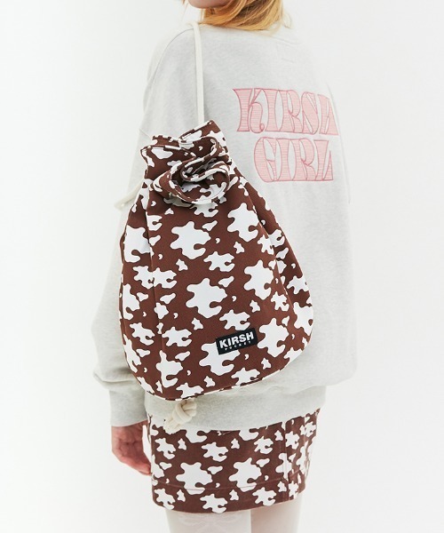 KIRSH(キルシー)の「MILK COW BUCKET BAG/ミルクカウバケットバッグ(ショルダーバッグ)」|ダークブラウン