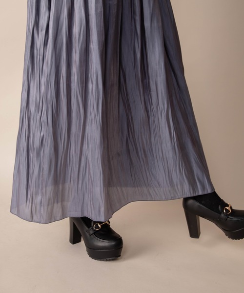 Mysa&Liina（ミーサリーナ）の「リバーシブルAラインキャミワンピース（ワンピース・レディース・ブラック/ベージュ/ピンク/ブルー・M）」の16枚目の写真