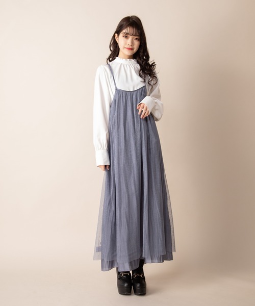 Mysa&Liina（ミーサリーナ）の「リバーシブルAラインキャミワンピース（ワンピース・レディース・ブラック/ベージュ/ピンク/ブルー・M）」の19枚目の写真