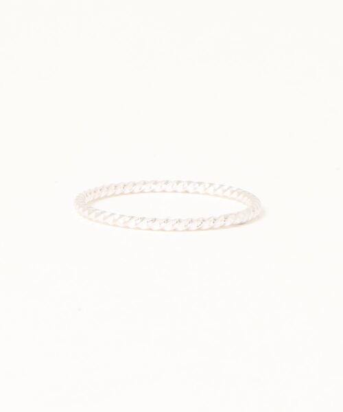salle de bal(サルデバル)の「∴Torsion ring / スリムリング・・(リング・レディース・ゴールド/シルバー・#13)」の4枚目の写真