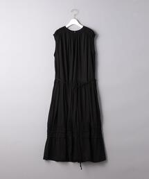 ＜EZUMi（エズミ）＞ギャザーティアード ワンピース◆