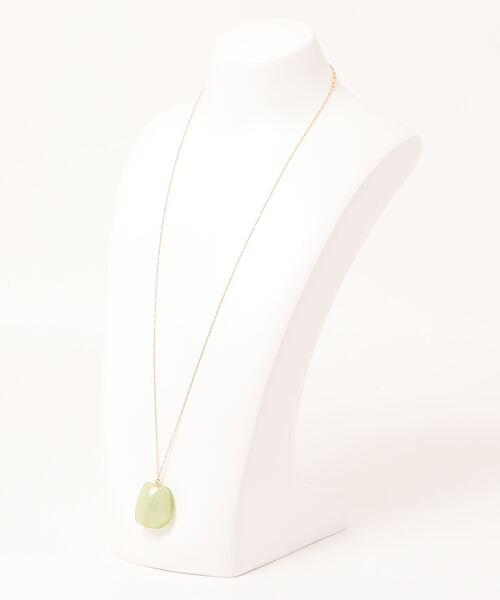 Adam et Rope' Le Magasin（アダムエロペルマガザン）の「キャンディパーツネックレス（ネックレス・レディース・グリーン・FREE）」の2枚目の写真