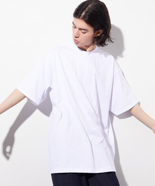 PRO CLUB （プロクラブ）の「PRO CLUB/プロ クラブ HEAVY WEIGHT SHORT SLEEVE TEE/ヘビーウェイト ショート スリーブ Tシャツ（Tシャツ/カットソー・メンズ・ホワイト/ブラック/ネイビー・XX-LARGE/XXX-LARGE）」の2枚目の写真