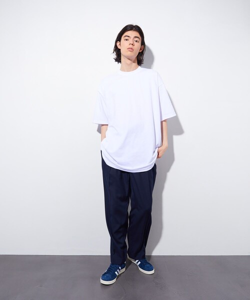 PRO CLUB （プロクラブ）の「PRO CLUB/プロ クラブ HEAVY WEIGHT SHORT SLEEVE TEE/ヘビーウェイト ショート スリーブ Tシャツ（Tシャツ/カットソー・メンズ・ホワイト/ブラック/ネイビー・XX-LARGE/XXX-LARGE）」の4枚目の写真