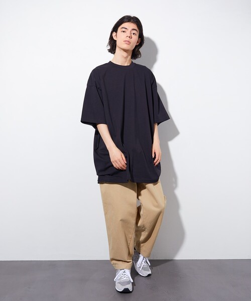 PRO CLUB （プロクラブ）の「PRO CLUB/プロ クラブ HEAVY WEIGHT SHORT SLEEVE TEE/ヘビーウェイト ショート スリーブ Tシャツ（Tシャツ/カットソー・メンズ・ホワイト/ブラック/ネイビー・XX-LARGE/XXX-LARGE）」の9枚目の写真