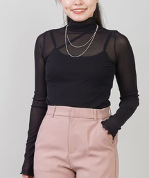 SPINNS | シアーメロウタートルネックカットソー(Tシャツ/カットソー)