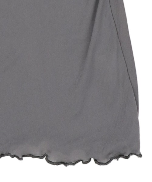 SPINNS(スピンズ)の「シアーメロウタートルネックカットソー(Tシャツ/カットソー・レディース・ブラック/グレー/グリーン系その他/オレンジ/アイボリー・ONESIZE)」の13枚目の写真