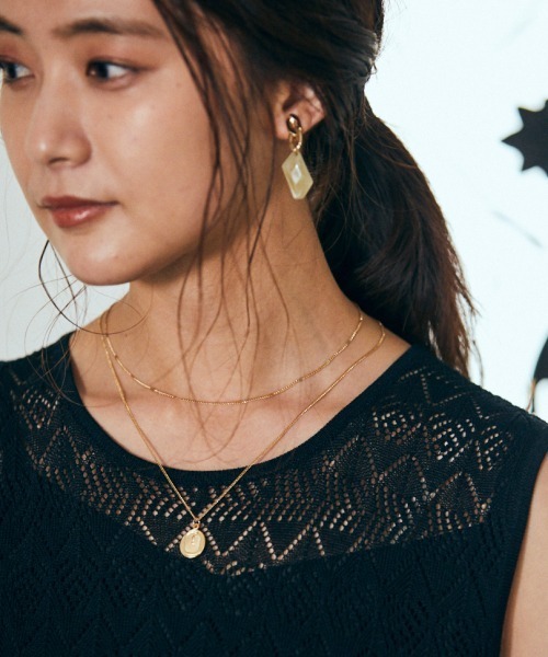 Andemiu(アンデミュウ)の「コインモチーフ2WAYネックレス948032(ネックレス・レディース・イエロー・FREE)」の3枚目の写真