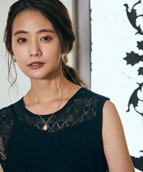 Andemiu(アンデミュウ)の「コインモチーフ2WAYネックレス948032(ネックレス・レディース・イエロー・FREE)」の4枚目の写真