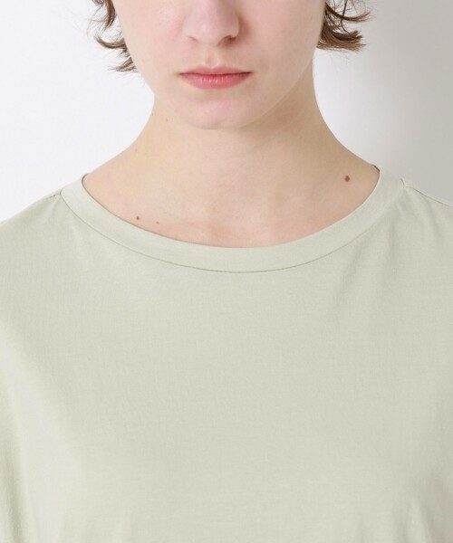 LOVELESS（ラブレス）の「プリーツコンビカットソー（Tシャツ/カットソー・レディース・オフホワイト/ブラック/ライトグリーン・36）」の13枚目の写真