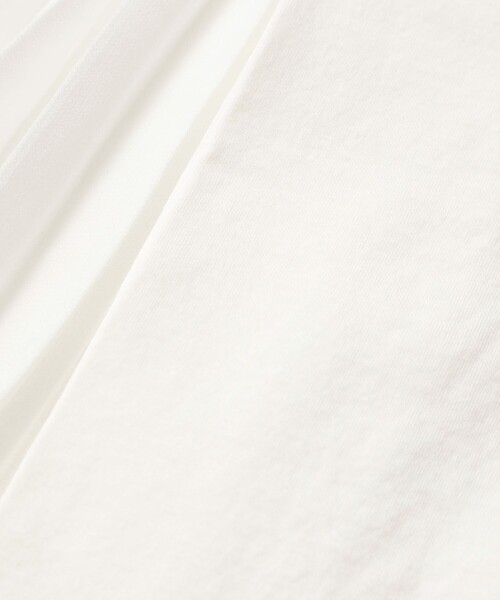 LOVELESS（ラブレス）の「プリーツコンビカットソー（Tシャツ/カットソー・レディース・オフホワイト/ブラック/ライトグリーン・36）」の19枚目の写真