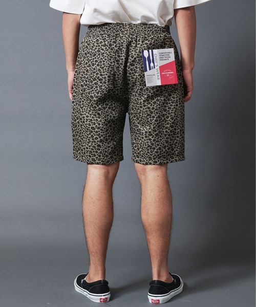 THE TWENTYSEVEN(ザ トゥエンティーセブン)の「The TWENTYSEVEN:LEOPARD EASY SHORTS レオパード イージーショーツ(チノパンツ・メンズ・チャコールグレー/ベージュ・S/M/L)」の16枚目の写真