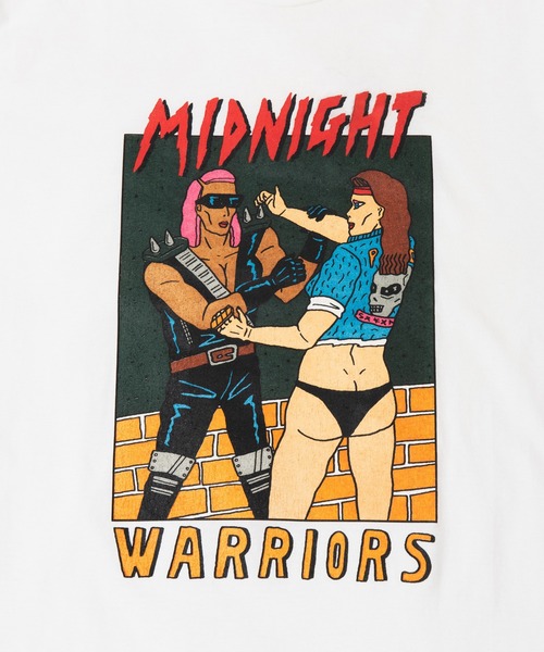 PUNYUS（プニュズ）の「MIDNIGHTビッグTシャツ（Tシャツ/カットソー・レディース・ブラック/ホワイト・3/4）」の6枚目の写真