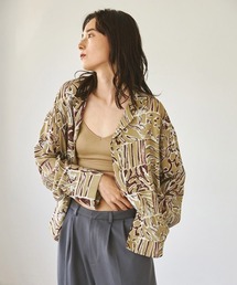 【TODAYFUL(トゥデイフル)】Patchwork Pattern Shirts/パッチワークパターンシャツ 12120412