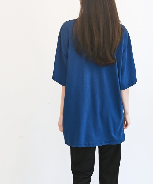 me+em select（ミームセレクト）の「MATISSE art Tシャツ（Tシャツ/カットソー・レディース・ブラック/ブルー/アイボリー/クリーム・FREE）」の7枚目の写真