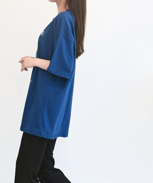 me+em select（ミームセレクト）の「MATISSE art Tシャツ（Tシャツ/カットソー・レディース・ブラック/ブルー/アイボリー/クリーム・FREE）」の8枚目の写真