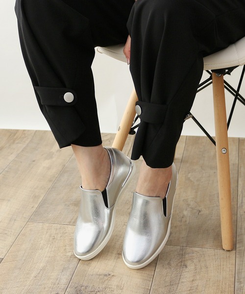 セール】インヒールスリッポン 低反発スポンジ入り（スリッポン）｜Fin