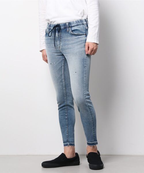 surt(サート)の「SURT x BIG JOHN(サート) デニム(デニムパンツ・メンズ・サックスブルー・MEDIUM/LARGE/X-SMALL/X-LARGE/SMALL)」の1枚目の写真