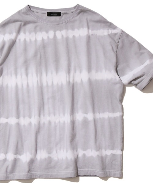 ROOP TOKYO by Hayato(ループトウキョウバイハヤト)の「ROOPTOKYO by Hayato cyuu-sen border big tee タイダイ染めボーダー半袖Tee タイダイ柄(Tシャツ/カットソー・メンズ・ネイビー/ホワイト/グレー・M/L)」の20枚目の写真