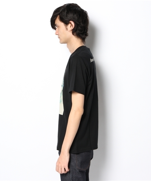 HYSTERIC GLAMOUR(ヒステリックグラマー)の「CL/SWEETHEARTS pt VネックT-SH(Tシャツ/カットソー・メンズ・ホワイト/ピンク/ブラック・SMALL/MEDIUM/LARGE)」の5枚目の写真