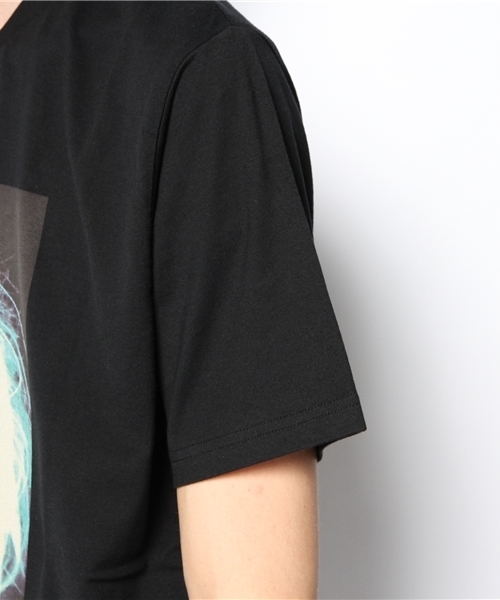 HYSTERIC GLAMOUR(ヒステリックグラマー)の「CL/SWEETHEARTS pt VネックT-SH(Tシャツ/カットソー・メンズ・ホワイト/ピンク/ブラック・SMALL/MEDIUM/LARGE)」の8枚目の写真