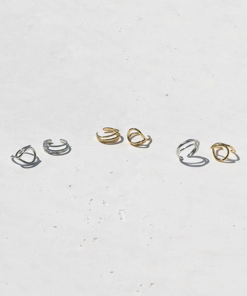 GOLDY(ゴールディ)の「フローリング ライン セット リング(リング・レディース・シルバー/ゴールド/その他1・FREE)」の7枚目の写真