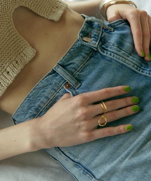 GOLDY(ゴールディ)の「フローリング ライン セット リング(リング・レディース・シルバー/ゴールド/その他1・FREE)」の10枚目の写真