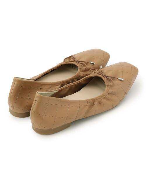 AG by aquagirl（エージーバイアクアガール）の「◆キルティングバレエ（その他シューズ・レディース・ベージュ/オフホワイト・02/03）」の5枚目の写真