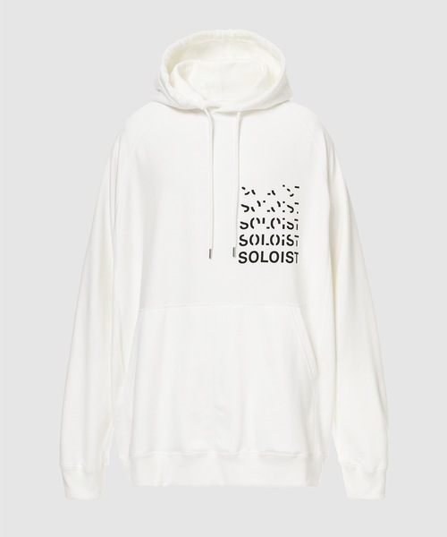 TAKAHIROMIYASHITATheSoloIst.(タカヒロミヤシタザソロイスト)の「SOLOIST (oversized hoodie)(パーカー・メンズ・ホワイト/ブラック・46/44/48)」の1枚目の写真