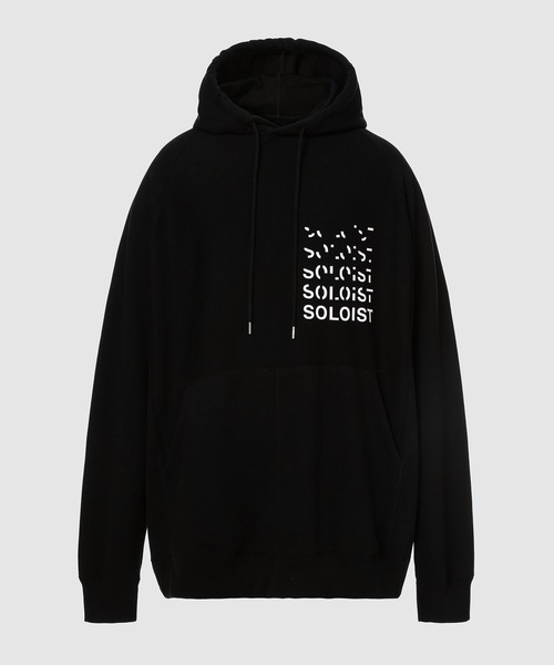 TAKAHIROMIYASHITATheSoloIst.(タカヒロミヤシタザソロイスト)の「SOLOIST (oversized hoodie)(パーカー・メンズ・ホワイト/ブラック・46/44/48)」の2枚目の写真