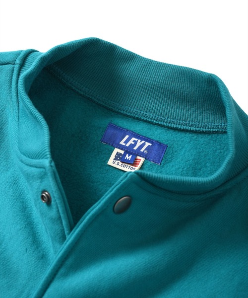 Lafayette（ラファイエット）の「LFYT ラファイエット [Lafayette] - クラシック ロゴ USコットン スナップボタン スウェットシャツ [CLASSIC L LOGO US COTTON SNAP FRONT SWEATSHIRT]（スウェット・メンズ・ブルー/クリーム/ブラック・M/XL/L/S/XXL）」の15枚目の写真