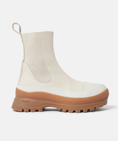 STELLA McCARTNEY（ステラマッカートニー）の「Trace Chelsea Boots / トレース チェルシー ブーツ（ブーツ・レディース・ホワイト・38/35/36/37/39）」の4枚目の写真