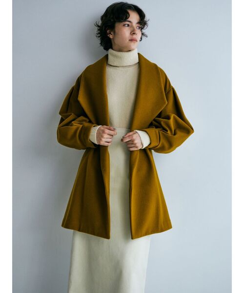 LAGUNAMOON（ラグナムーン）の「バックタックボリュームスリーブコート（その他アウター・レディース・ベージュ/マスタード/バイオレット・FREE）」の21枚目の写真