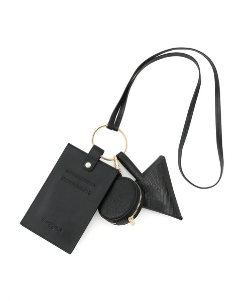 MADEMOISELLE ROPE'(マドモアゼル ロペ)の「メニーウェイガジェットショルダーバッグ(ショルダーバッグ・レディース・ブラック/オリーブ/ピンク系その他・FREE)」の14枚目の写真