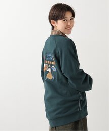 DOUBLE NAME | OutdoorMovie Night BACK刺繍プルオーバー(Tシャツ/カットソー)