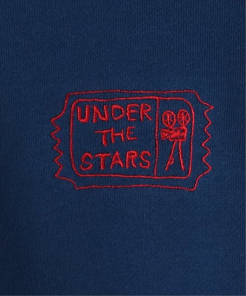 DOUBLE NAME（ダブルネーム）の「OutdoorMovie Night BACK刺繍プルオーバー（Tシャツ/カットソー・レディース・ネイビー/レッド/グリーン/キナリ・FREE）」の7枚目の写真
