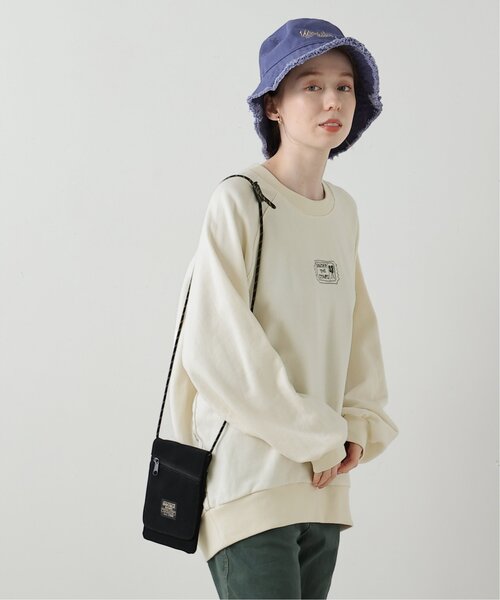 DOUBLE NAME（ダブルネーム）の「OutdoorMovie Night BACK刺繍プルオーバー（Tシャツ/カットソー・レディース・ネイビー/レッド/グリーン/キナリ・FREE）」の20枚目の写真