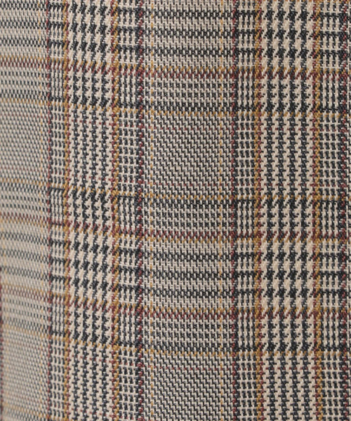 VENCEEXCHANGE(ヴァンスエクスチェンジ)の「【セットアップ対応】ショート丈テーラードジャケット 無地&チェック柄(テーラードジャケット・レディース・ブラック/ブラウン/その他・M)」の10枚目の写真