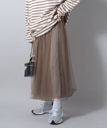 fredy couleur | チュールギャザースカート(スカート)