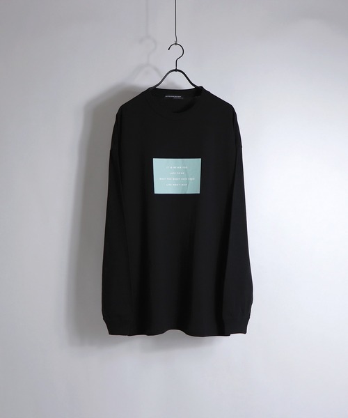 Confirm(コンファーム)の「Confirm / コンファーム BOXロゴ / PALEフォト ビッグプリントロンT(Tシャツ/カットソー・メンズ・チャコールグレー/ブラック/ホワイト/ホワイト系その他/ミント/サックスブルー・M/L)」の17枚目の写真