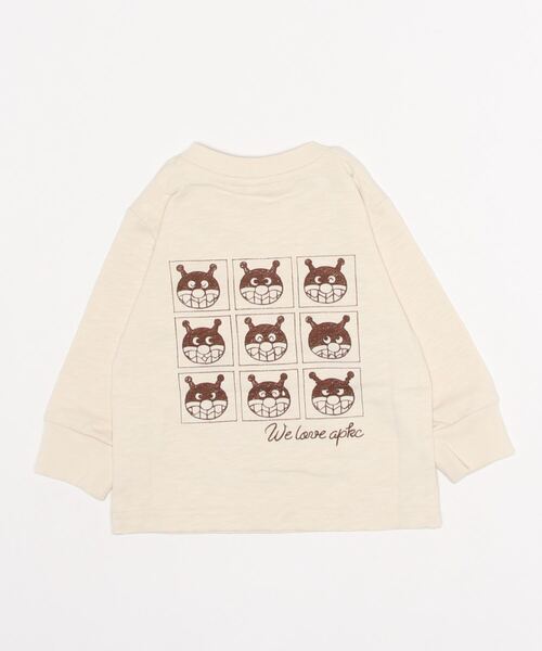 ANPANMAN KIDS COLLECTION（アンパンマンキッズコレクション）の「表情いっぱい柄長袖Tシャツ（Tシャツ/カットソー・キッズ・オフホワイト/カーキ・90cm/110cm/100cm/120cm/80ｃｍ）」の7枚目の写真