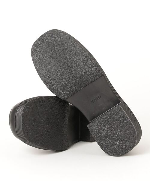 SFW（エスエフダブリュー）の「厚底ローファー フラット スクエアトゥ（ローファー・レディース・ブラック・38/39/36/37/35）」の5枚目の写真