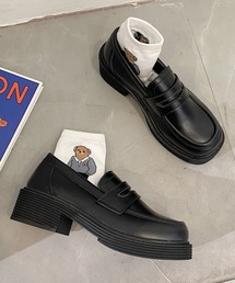 SFW | 厚底ローファー フラット スクエアトゥ(ローファー)