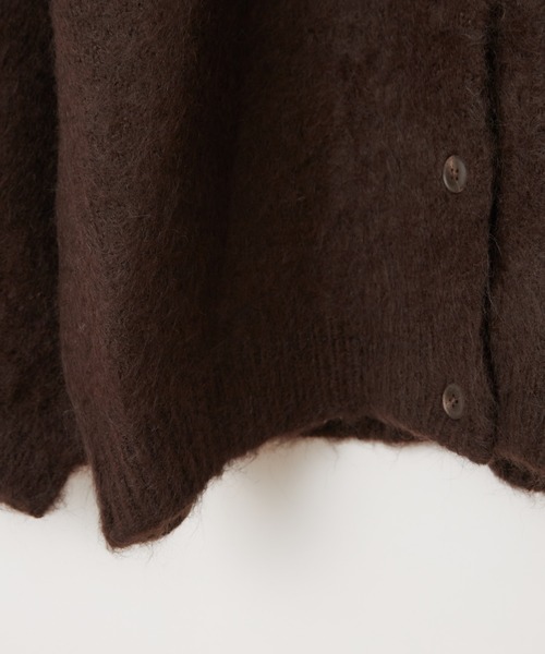 CIAOPANIC（チャオパニック）の「モヘアタッチシャギーカーディガン（カーディガン/ボレロ・レディース・ブラウン/オフホワイト/ライム・FREE）」の21枚目の写真