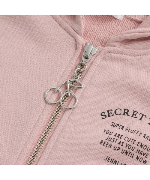 JENNI love（ジェニィラブ）の「うさ耳ZIPパーカー（パーカー・キッズ・ブラウン/オフホワイト/ピンク・140cm/130cm/150cm/160cm）」の17枚目の写真