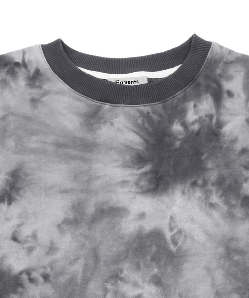 Figments（フィグメンツ）の「タイダイスウェット（スウェット・レディース・オレンジ/ブラック・FREE）」の8枚目の写真