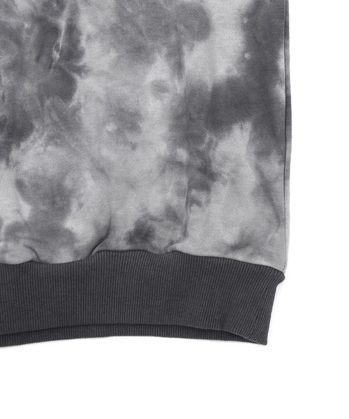 Figments（フィグメンツ）の「タイダイスウェット（スウェット・レディース・オレンジ/ブラック・FREE）」の5枚目の写真